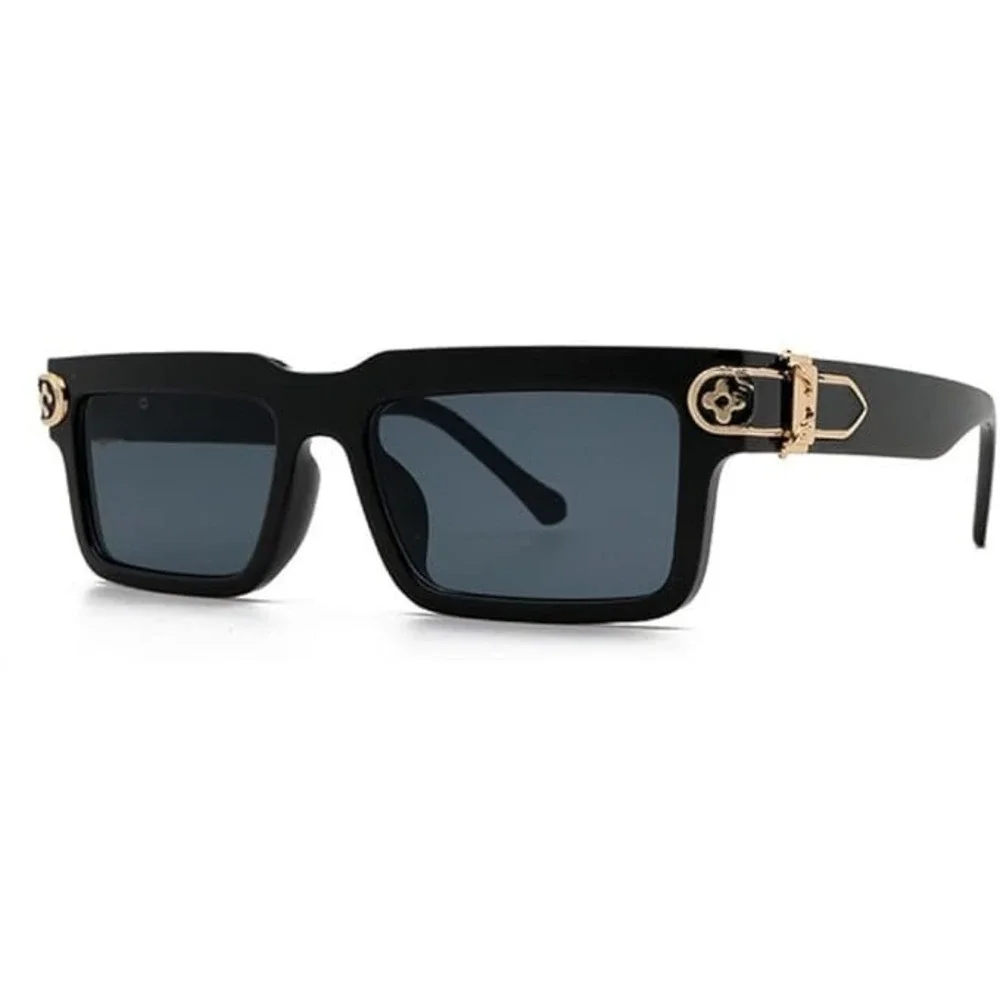 Dark Black Sunglasses Men Hip‎ Hop Style Outdoor Party Shades Cholo Gangster New